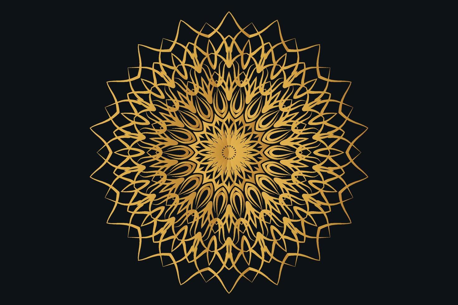 Mandala luxury background design pro vector