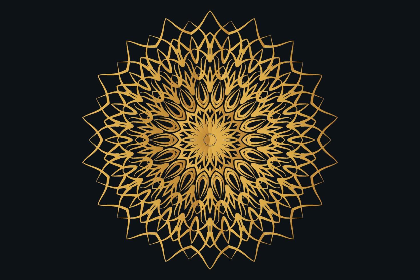 diseño de fondo de lujo mandala pro vector