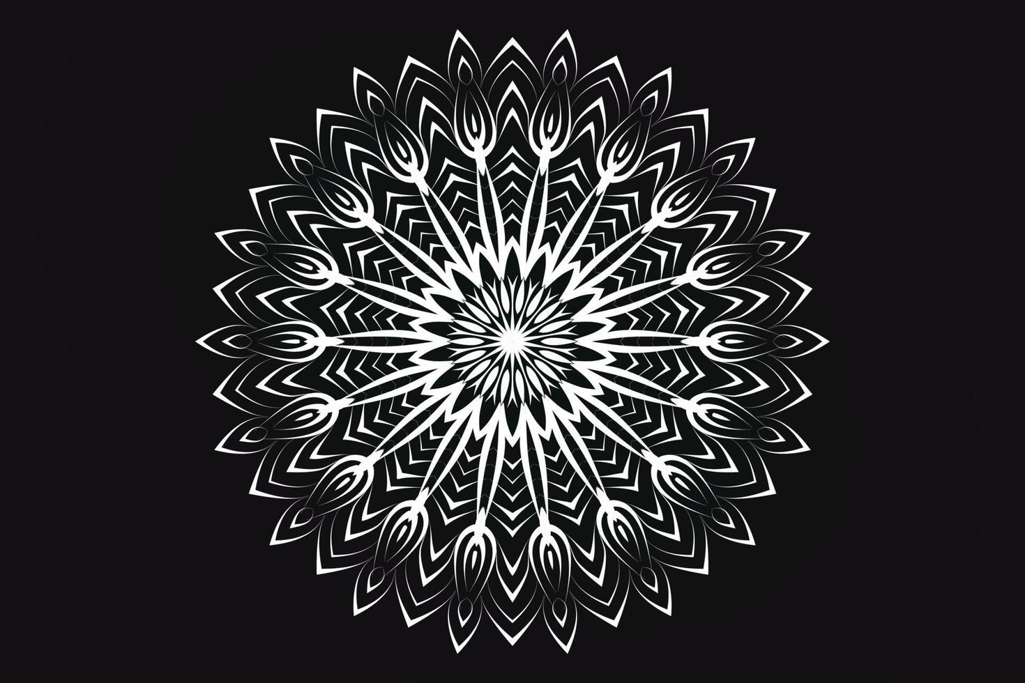 Luxury Mandala Design background free vector