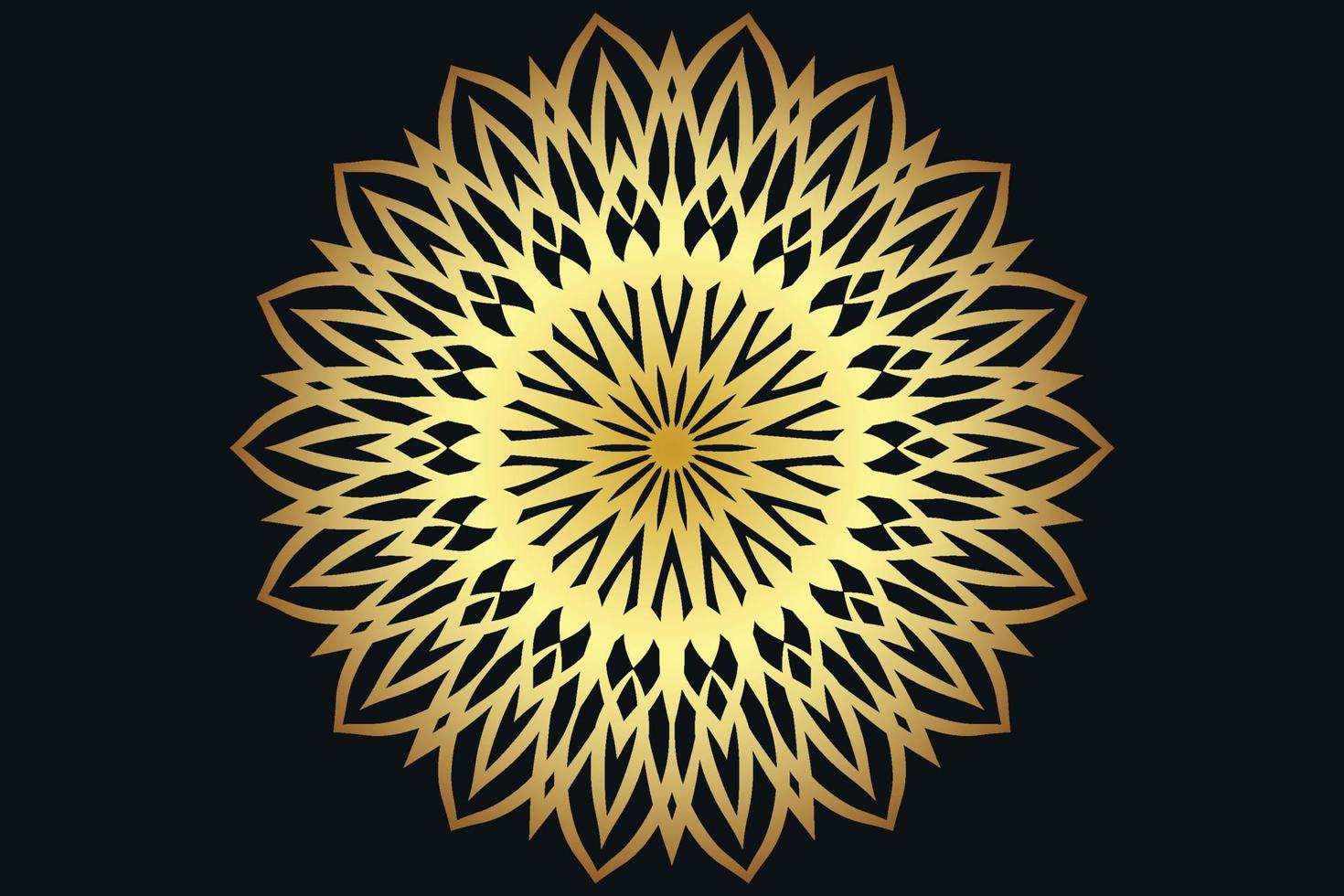 Luxury mandala design background free vector
