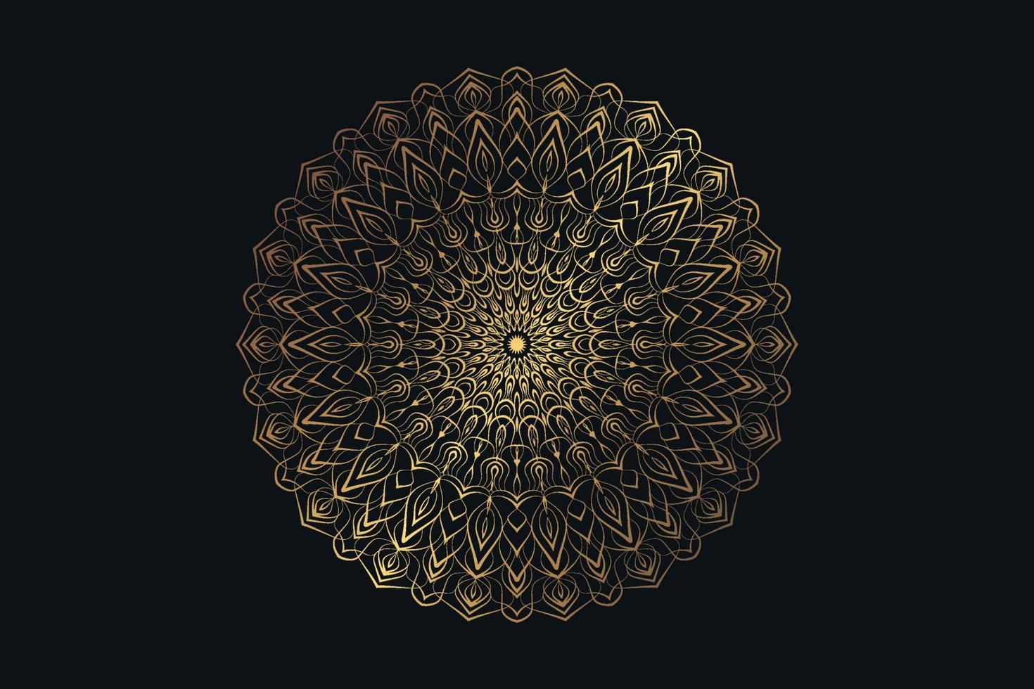 Luxury ornamental mandala design background pro vector