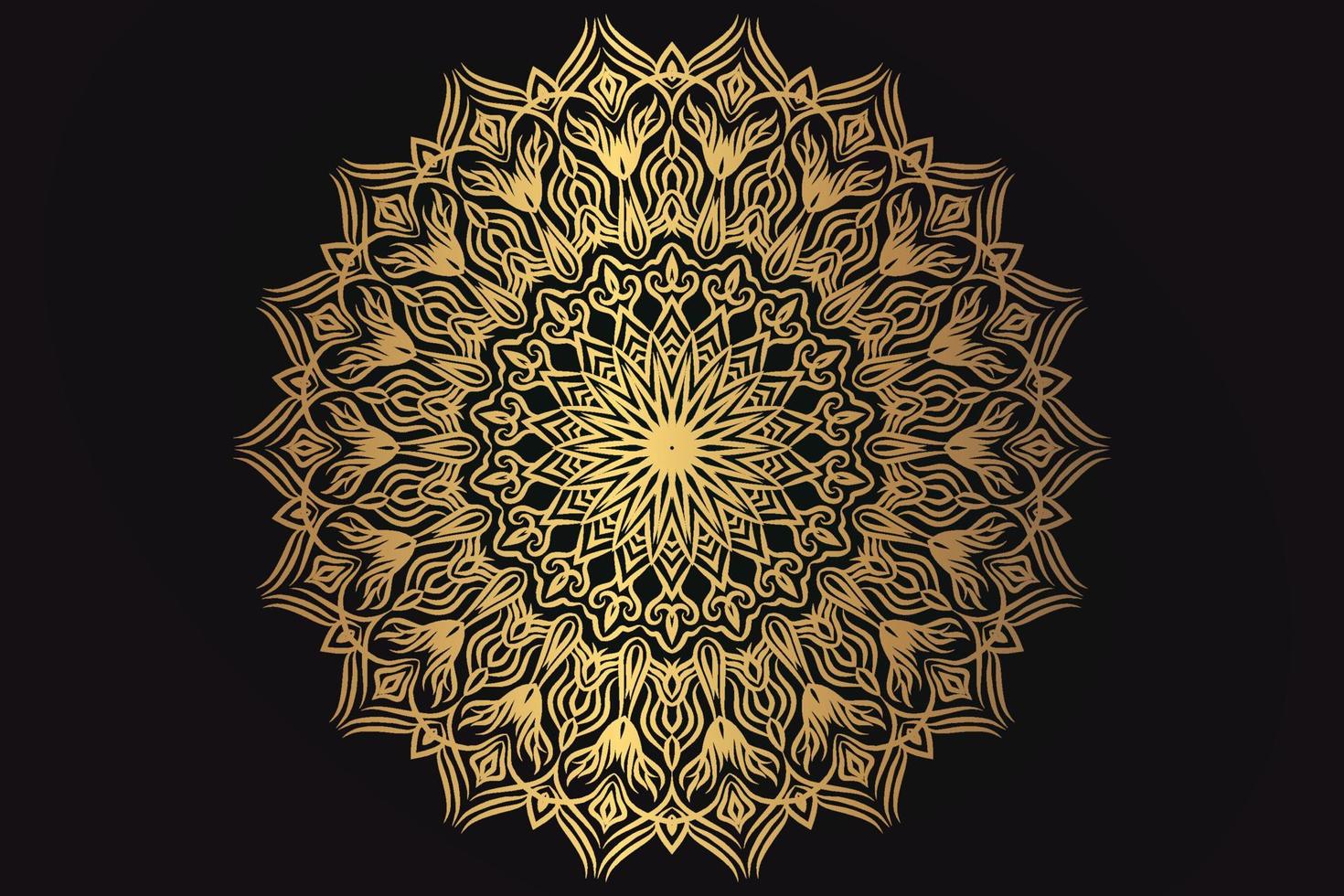 Luxury Mandala Design background free vector