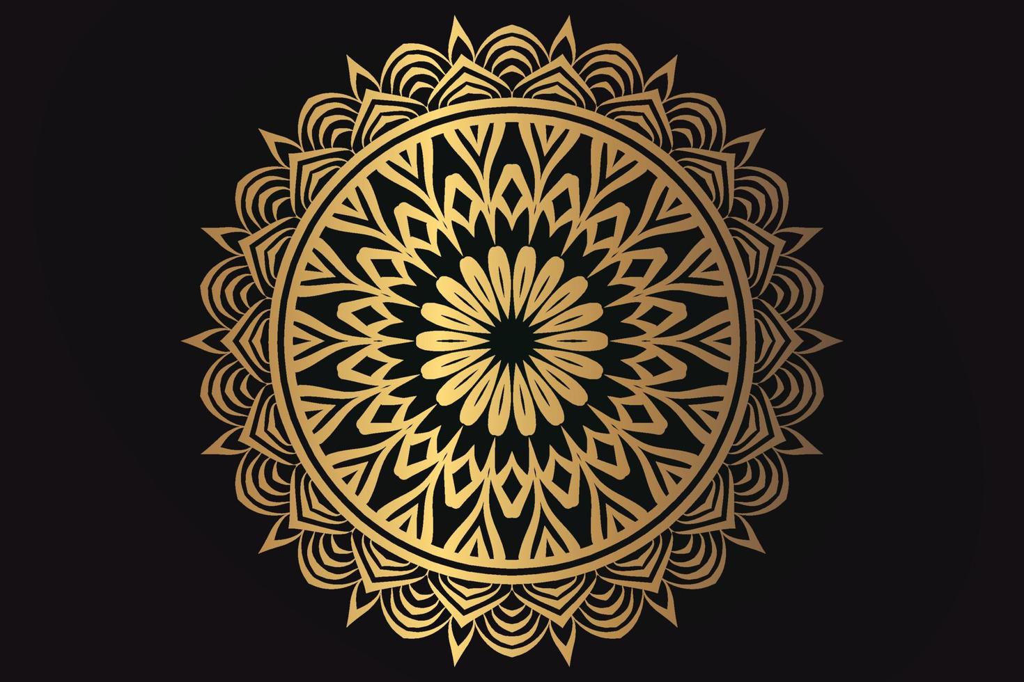 Mandala luxury background design pro vector