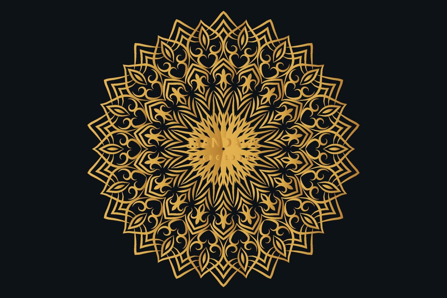 Mandala luxury background design pro vector