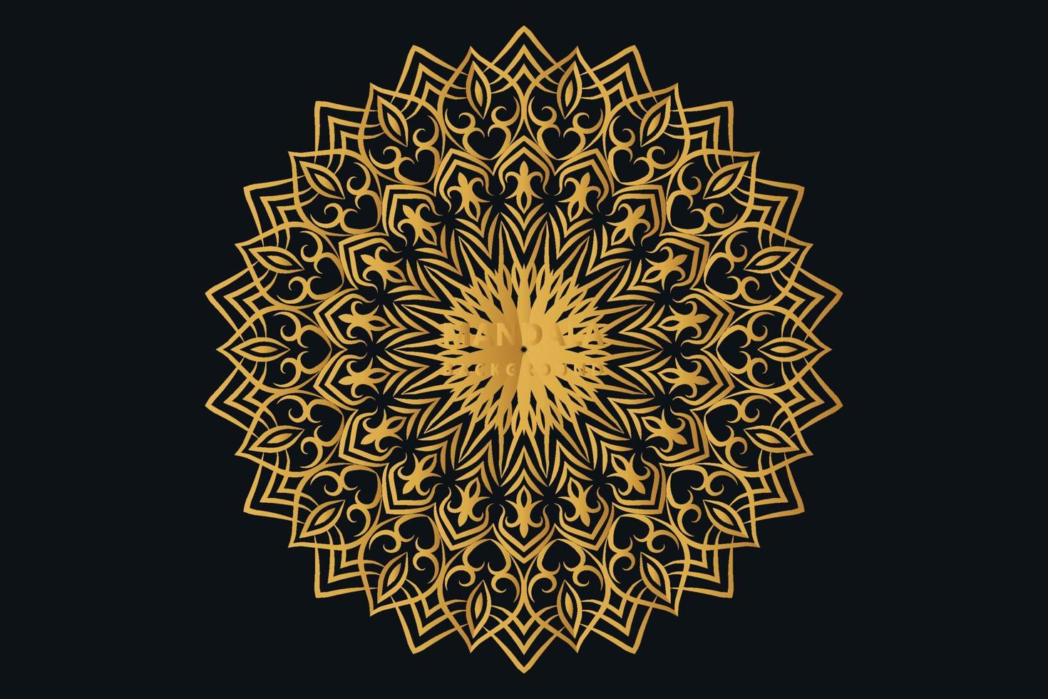 diseño de fondo de lujo mandala pro vector