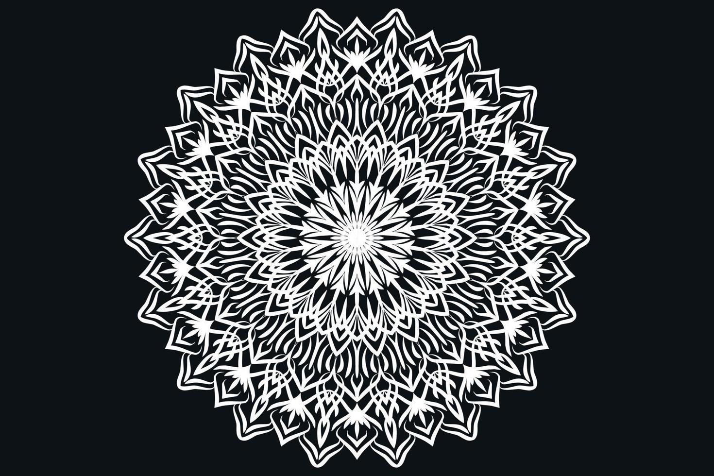 Mandala luxury background design pro vector
