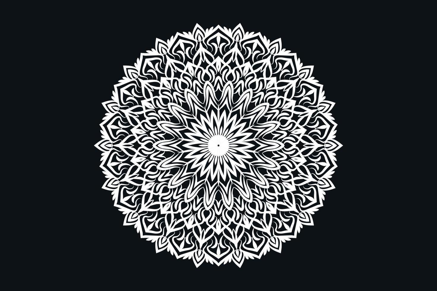 Luxury Mandala Design background free vector