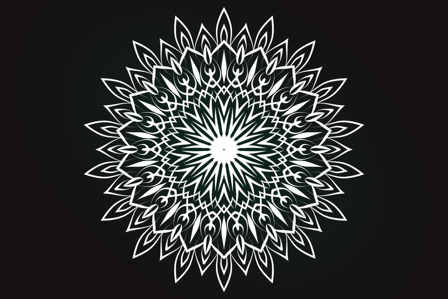 Mandala luxury background design pro vector