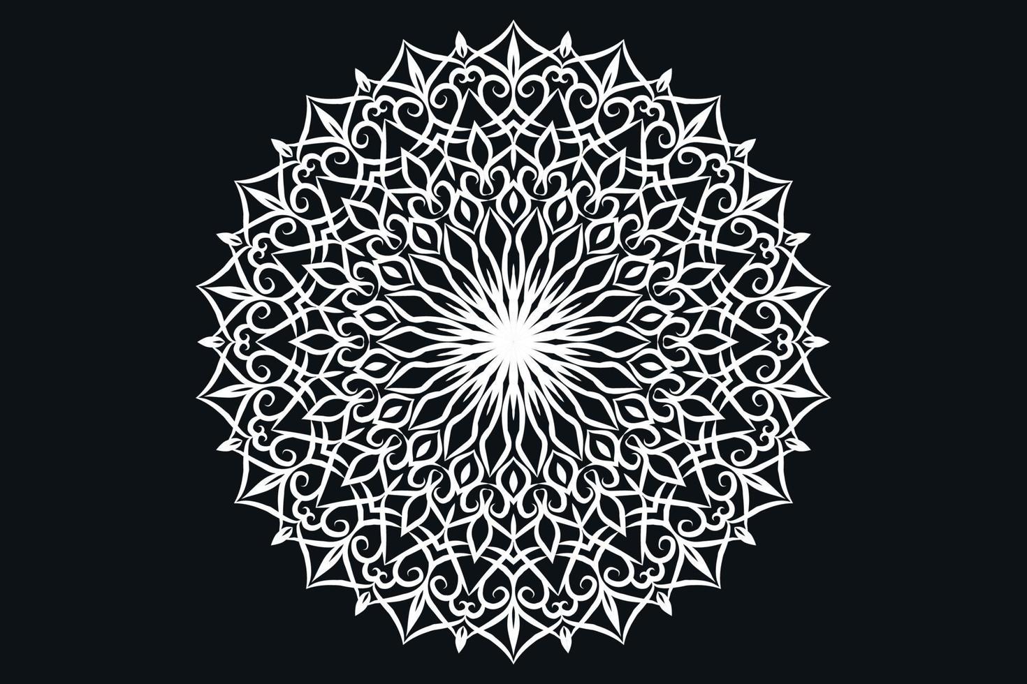 Mandala luxury background design pro vector
