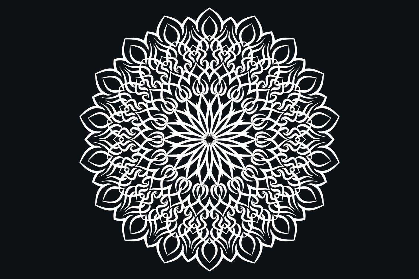 Luxury Mandala Design background free vector
