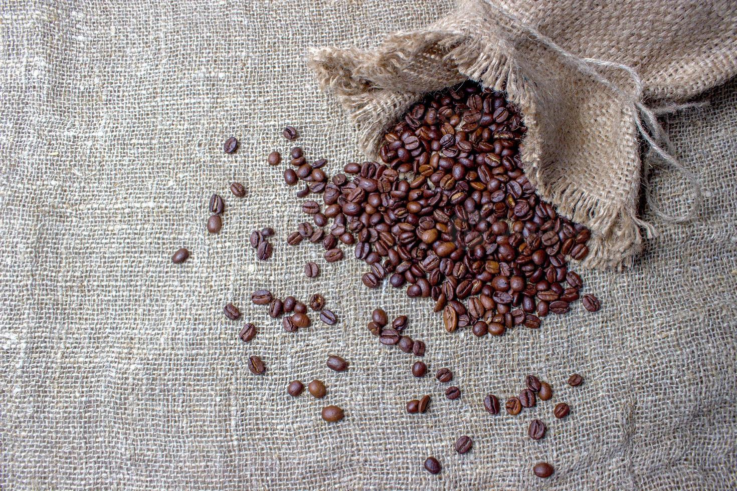 coffee beans in a Bag 15841496 Stock Photo at Vecteezy