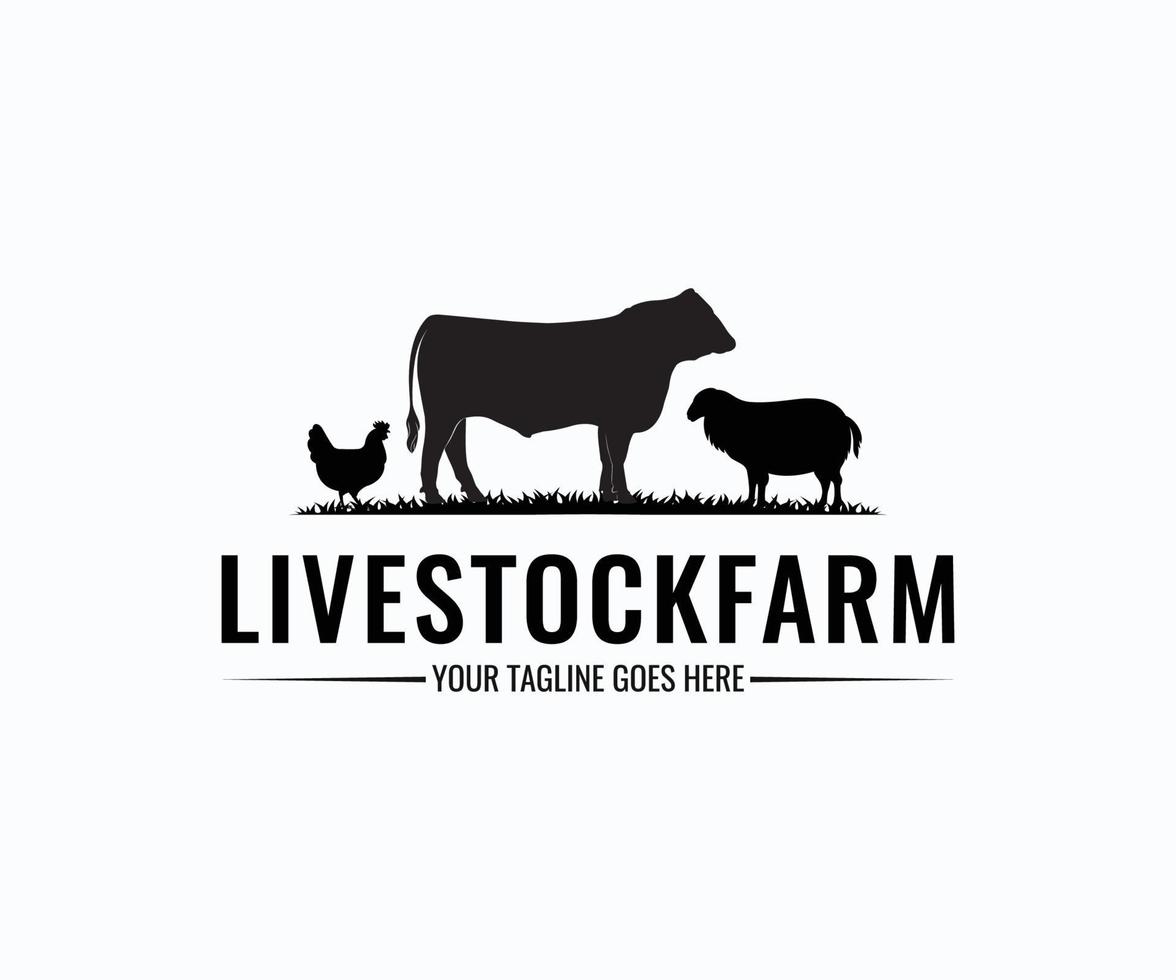 Vintage Livestock Farm Animal Logo Design 15841523 Vector Art At Vecteezy 201-catchy-agriculture-slogans-and-taglines-thebrandboy-agriculture