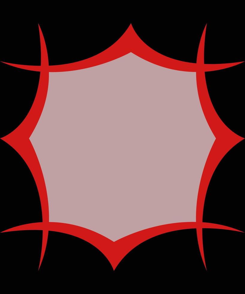 simple rounded and corner shape frame vector design for any uses.