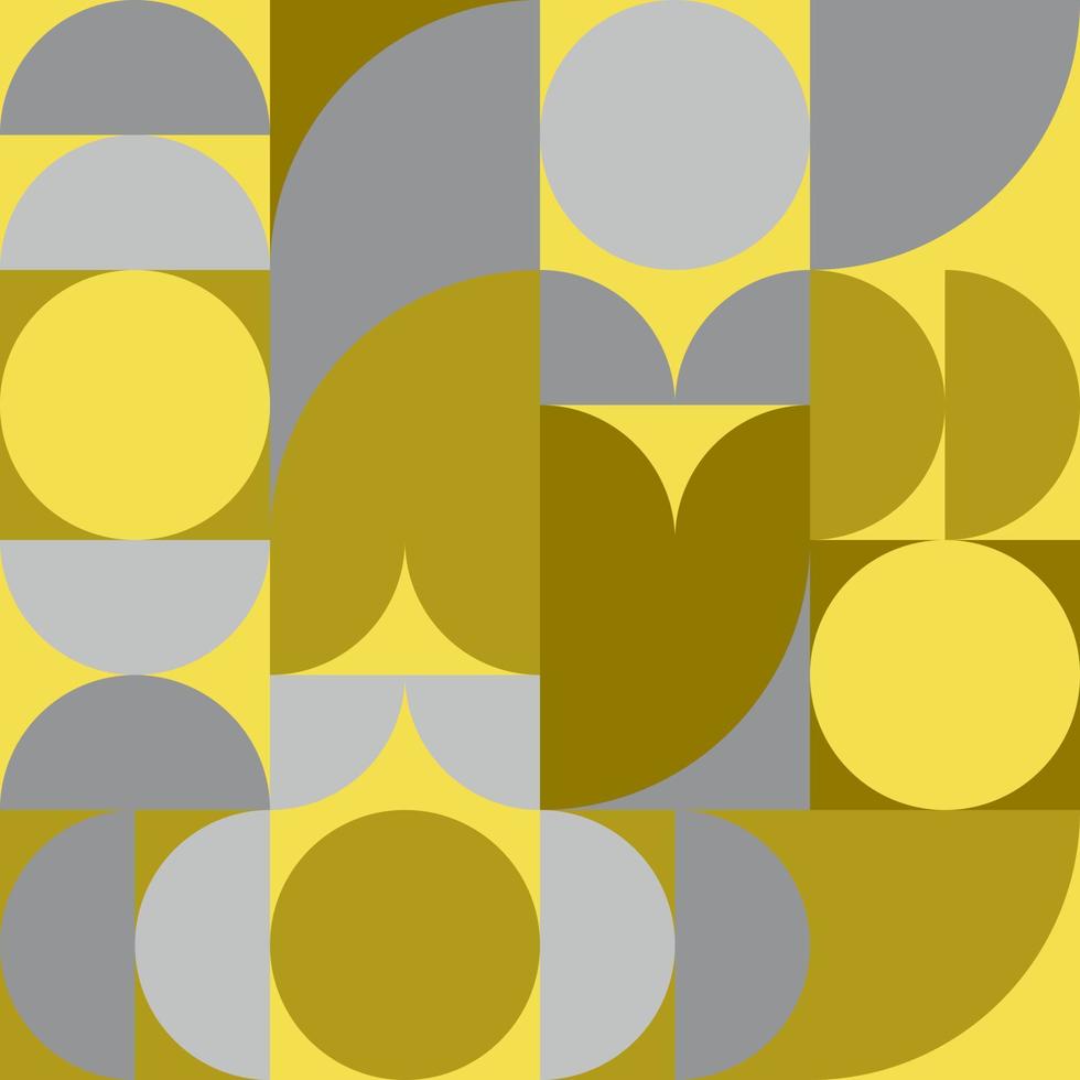 Abstract Pattern Bauhaus Style Circular Shape Semicircle 15842212 Abstract Pattern Bauhaus Style Circular Shape Semicircle 15842212