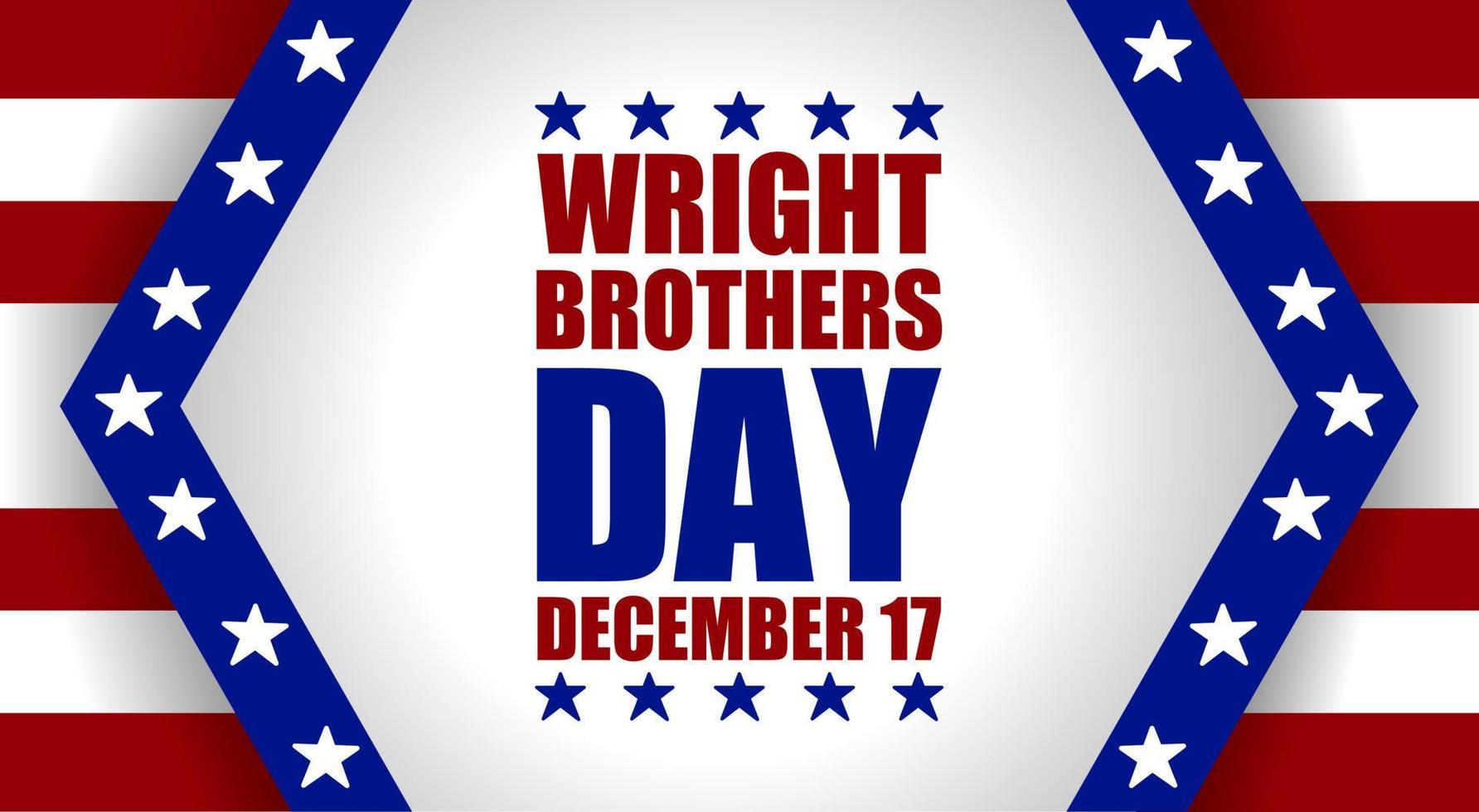 tema del día de los hermanos wright. ilustración vectorial adecuado para carteles, pancartas, antecedentes y tarjetas de felicitación. vector