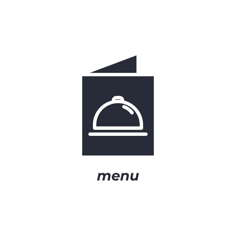 Vector sign menu symbol is isolated on a white background. icon color editable.