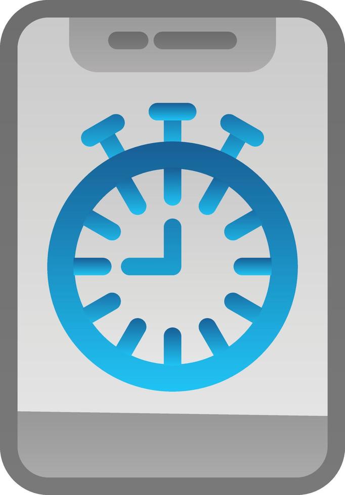 Stopwatch Vector Icon Design