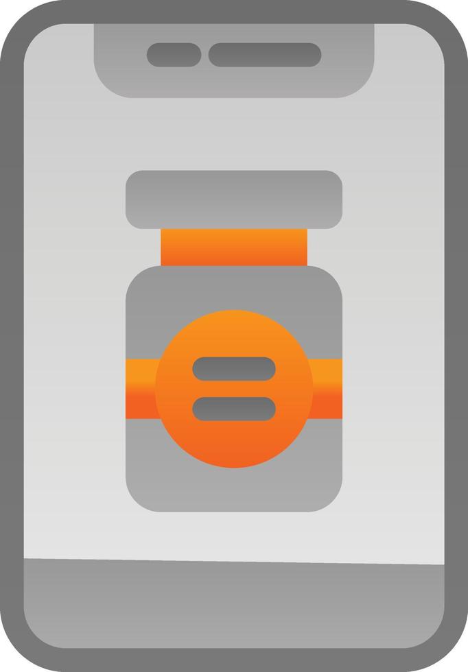 Protein Powder Vector Icon Design