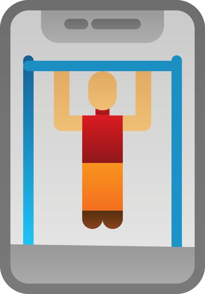 Pull Up Vector Icon Design