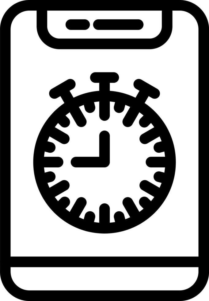 Stopwatch Vector Icon Design