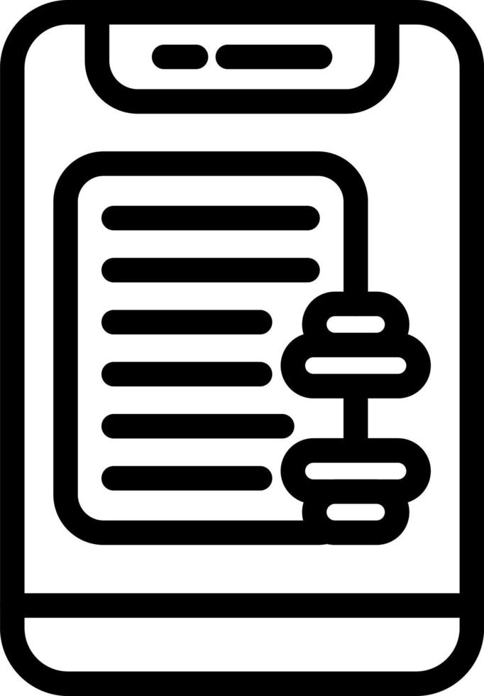 Workout Routing Vector Icon Design