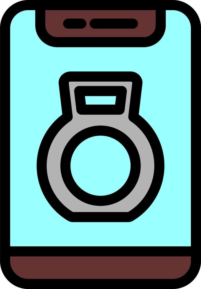 Kettlebell Vector Icon Design