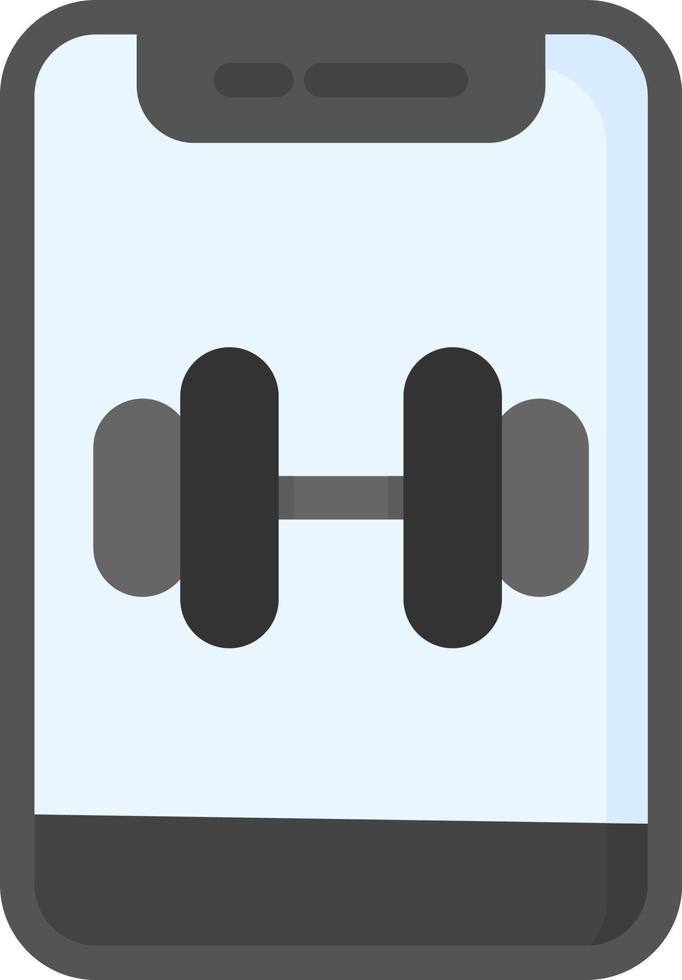 Weight Lifting Vector Icon Design