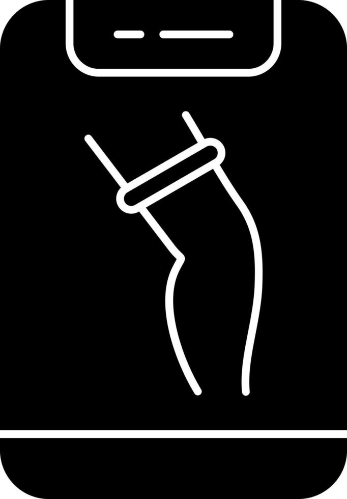 Leg Muscle Vector Icon Design