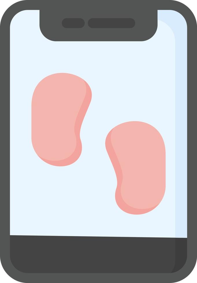 Pedometer Vector Icon Design