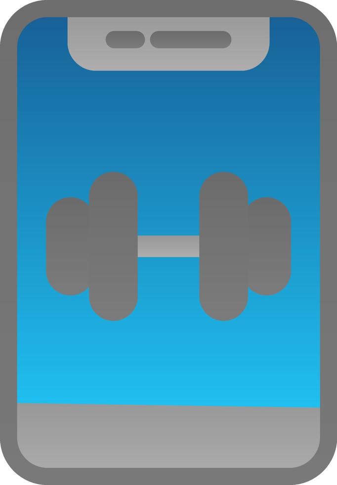 Weight Lifting Vector Icon Design