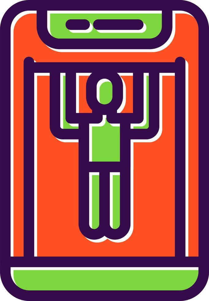 Pull Up Vector Icon Design