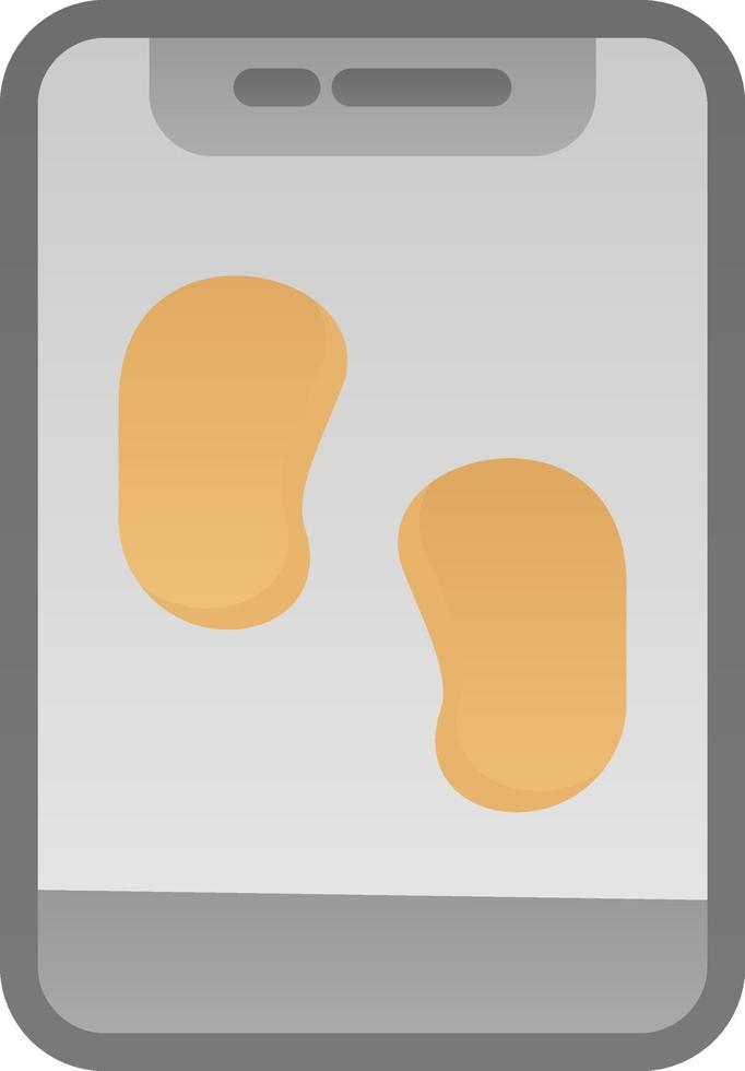 Pedometer Vector Icon Design
