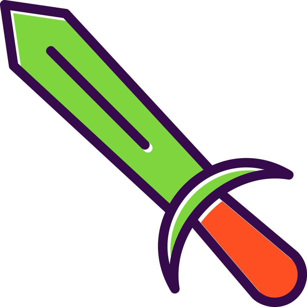 Sword Vector Icon Design