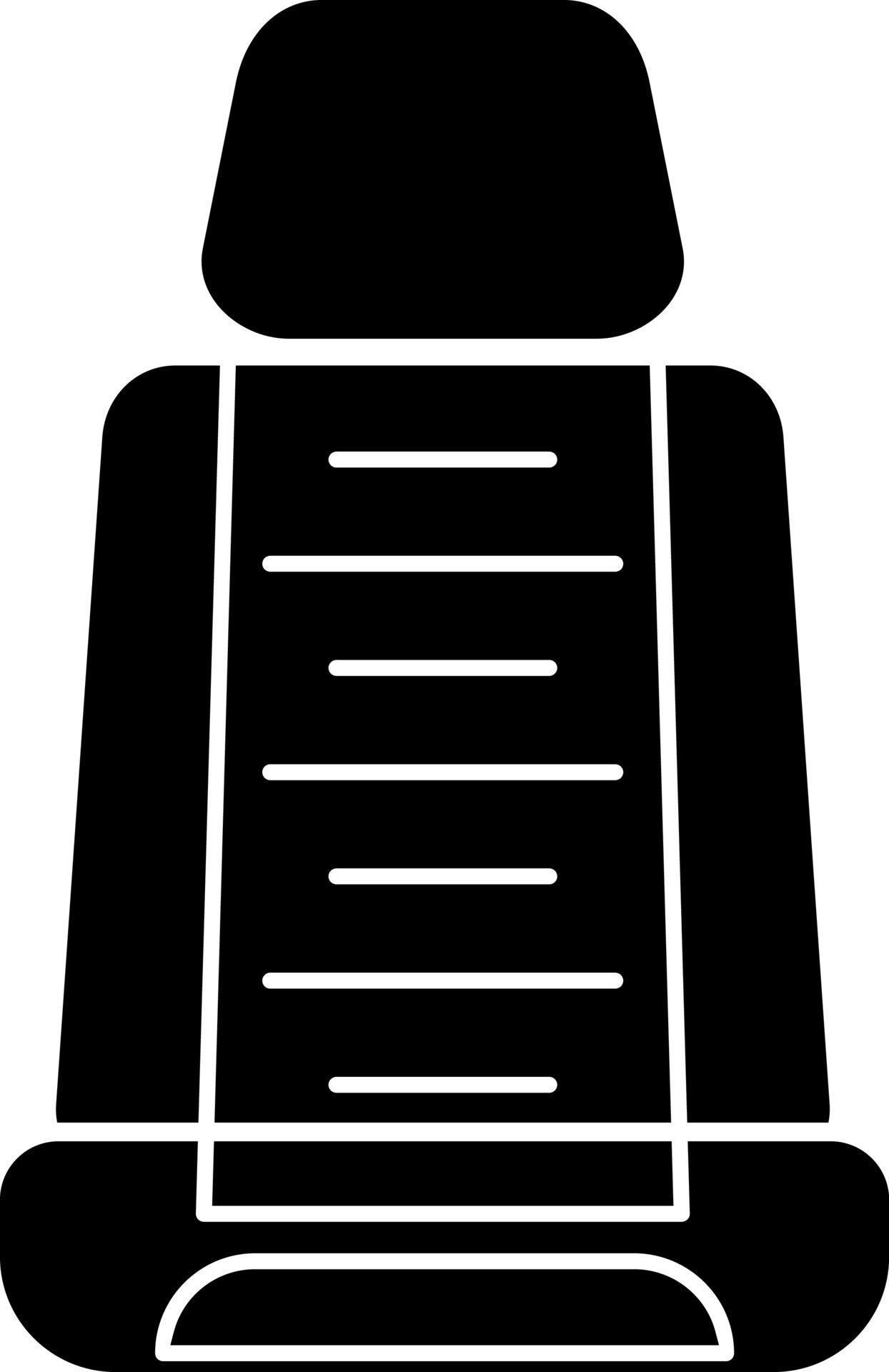 Racing Car Seat Vector Icon Design 15843975 Vector Art at Vecteezy