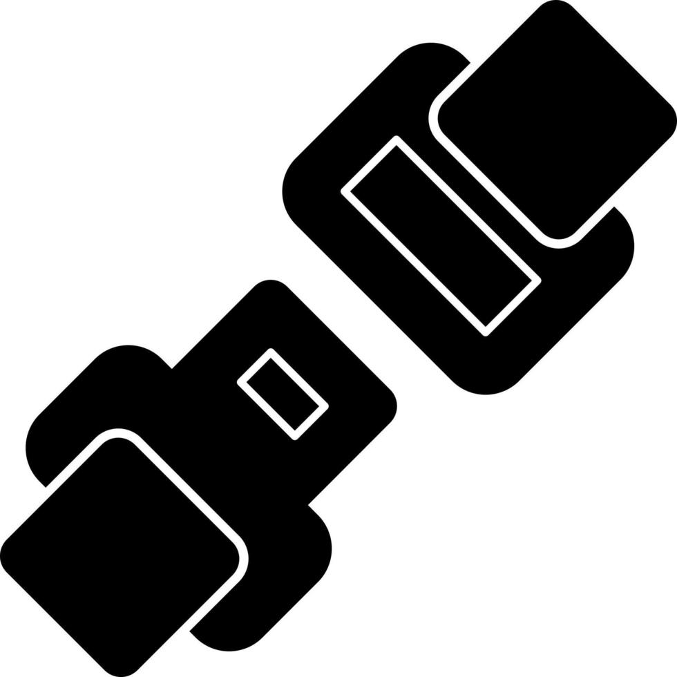 Safety Belt Vector Icon Design