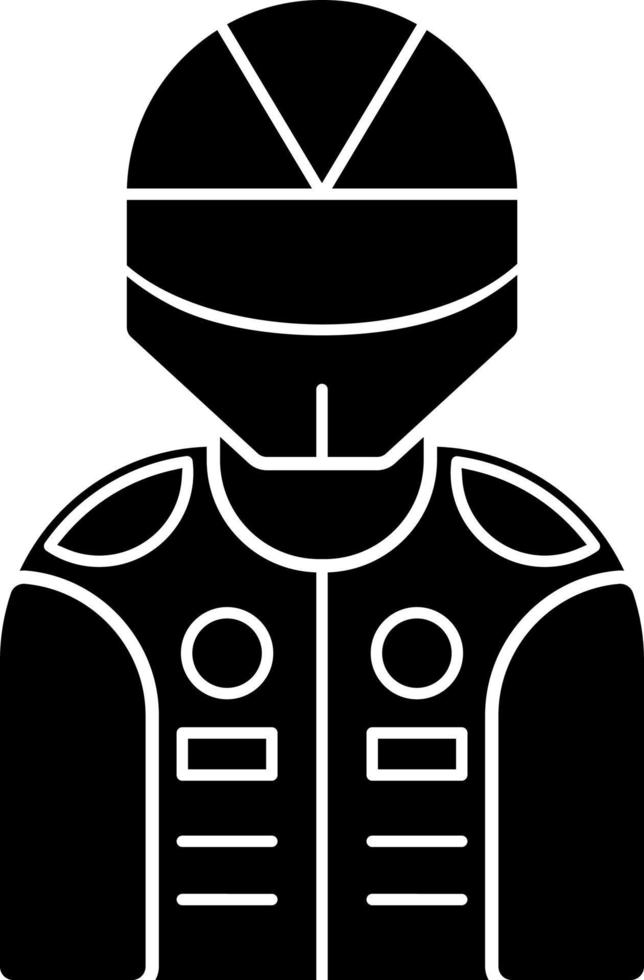 Racer Vector Icon Design