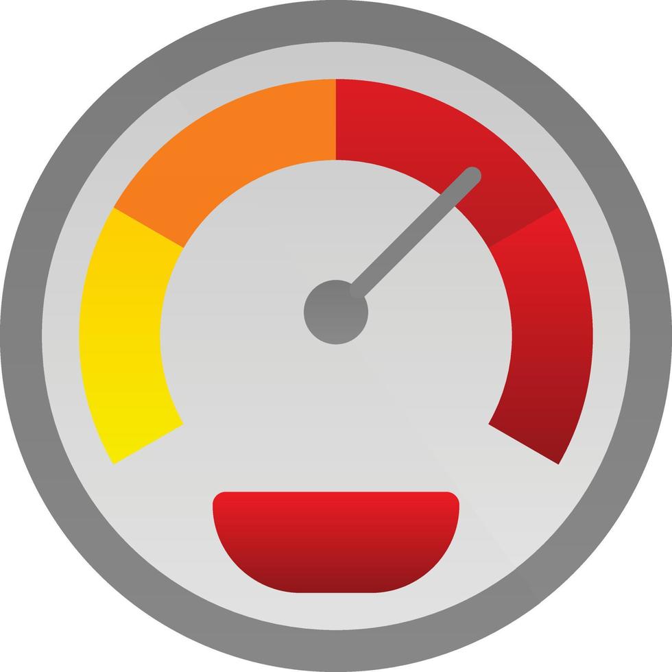 Speedometer Vector Icon Design