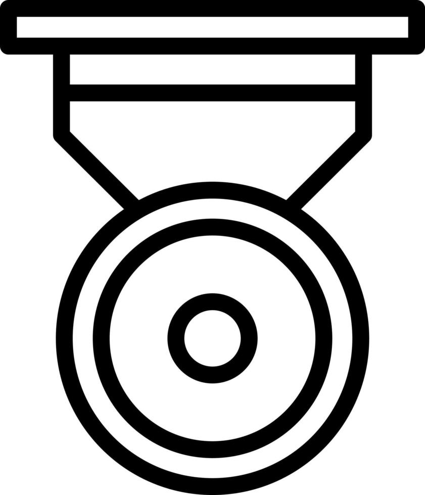 diseño de icono de vector de medalla de plata