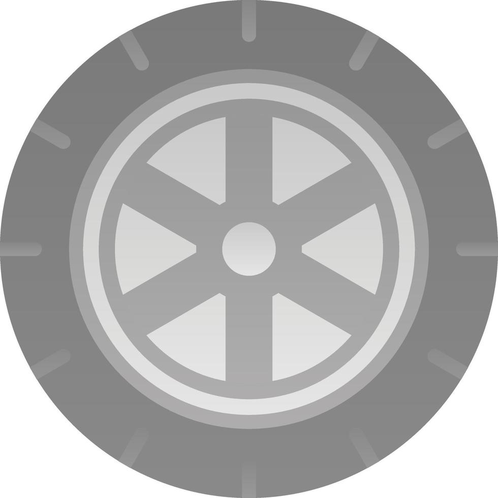 Tire Vector Icon Design