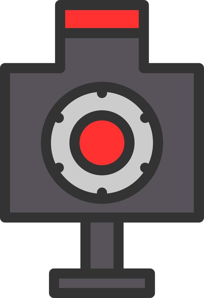 Shooting Vector Icon Design