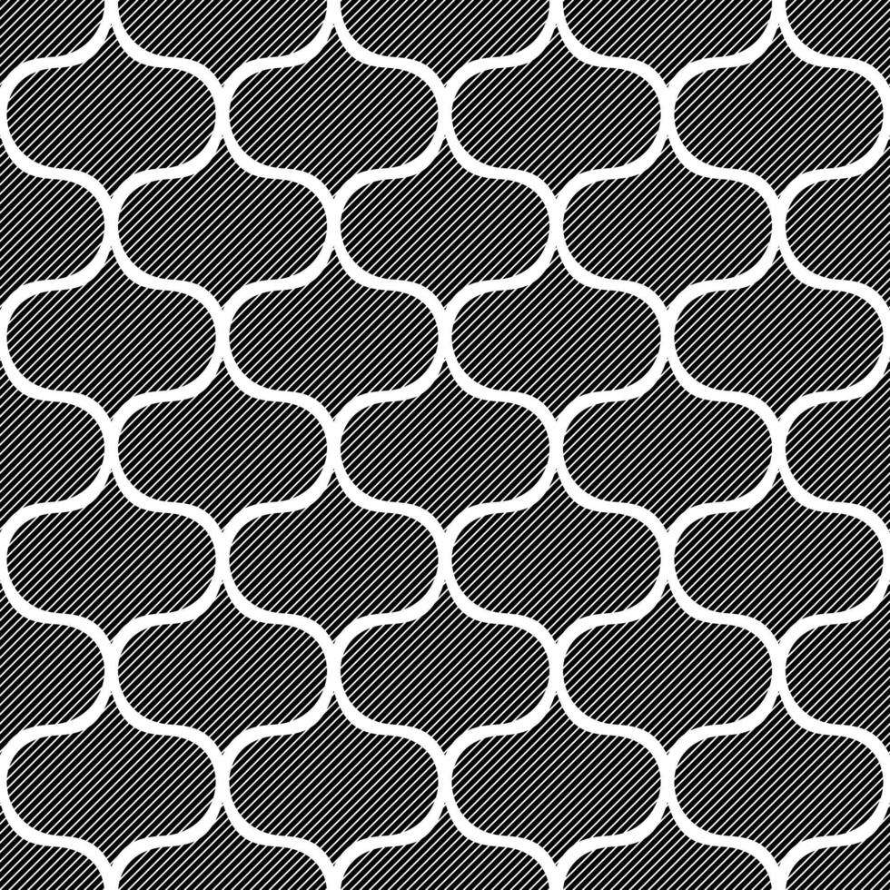 Fondo de vector art deco transparente blanco con elementos abstractos negros