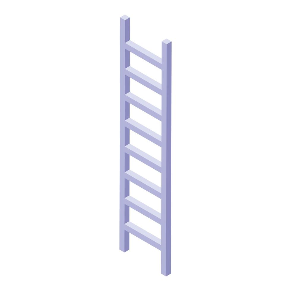 Paint ladder icon, isometric style vector