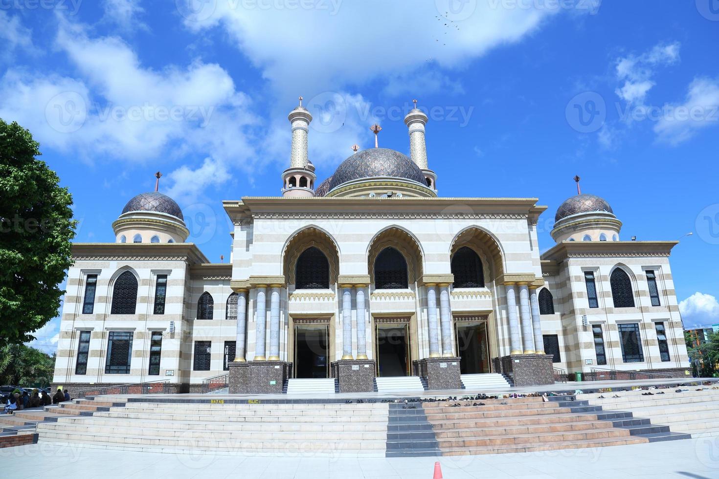 the great Mosque of al Aqsa in Klaten, central java, indonesia photo