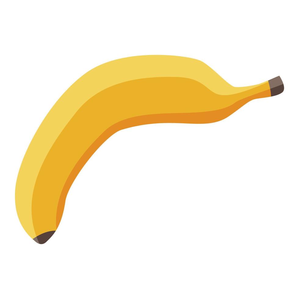 Fresh banana icon, isometric style vector