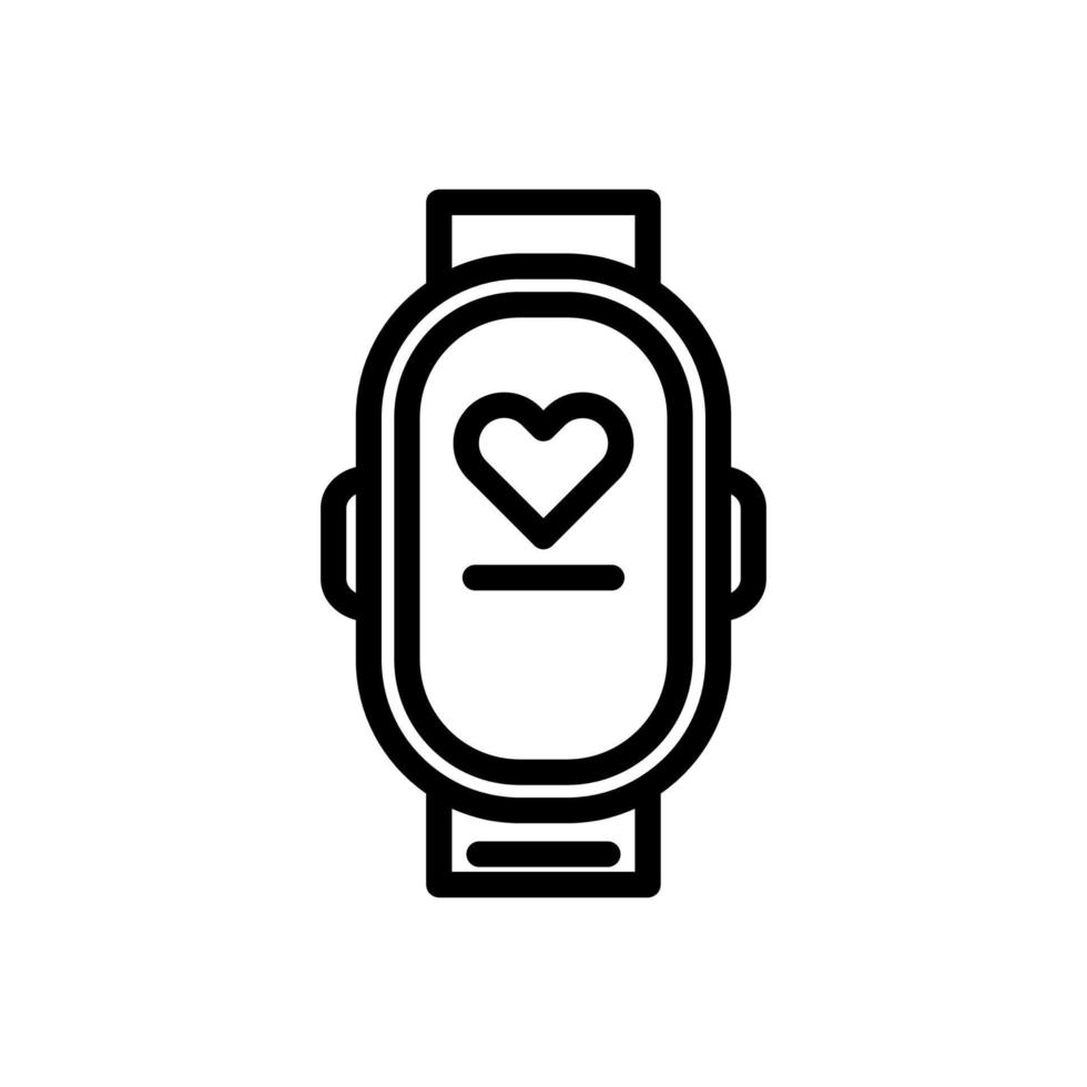 Vector Fitness Tracker for fitness equipment. Fitness Tracker icon