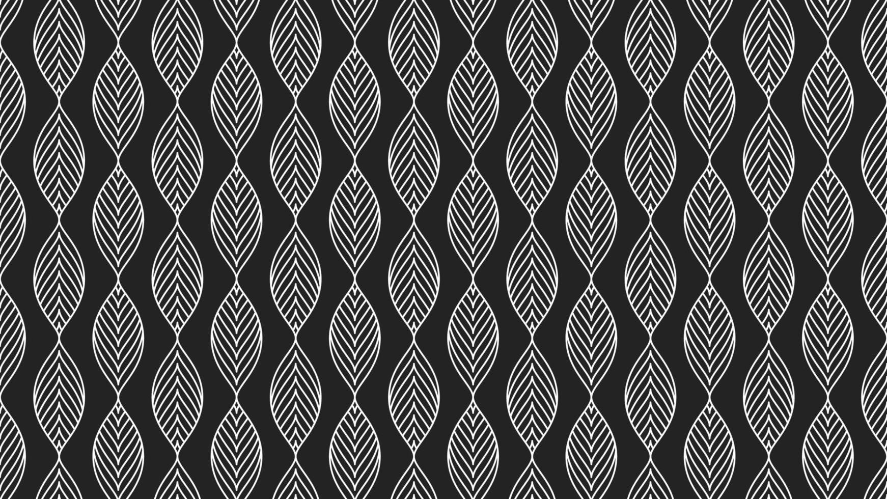 Leaf vector pattern. wallpaper.