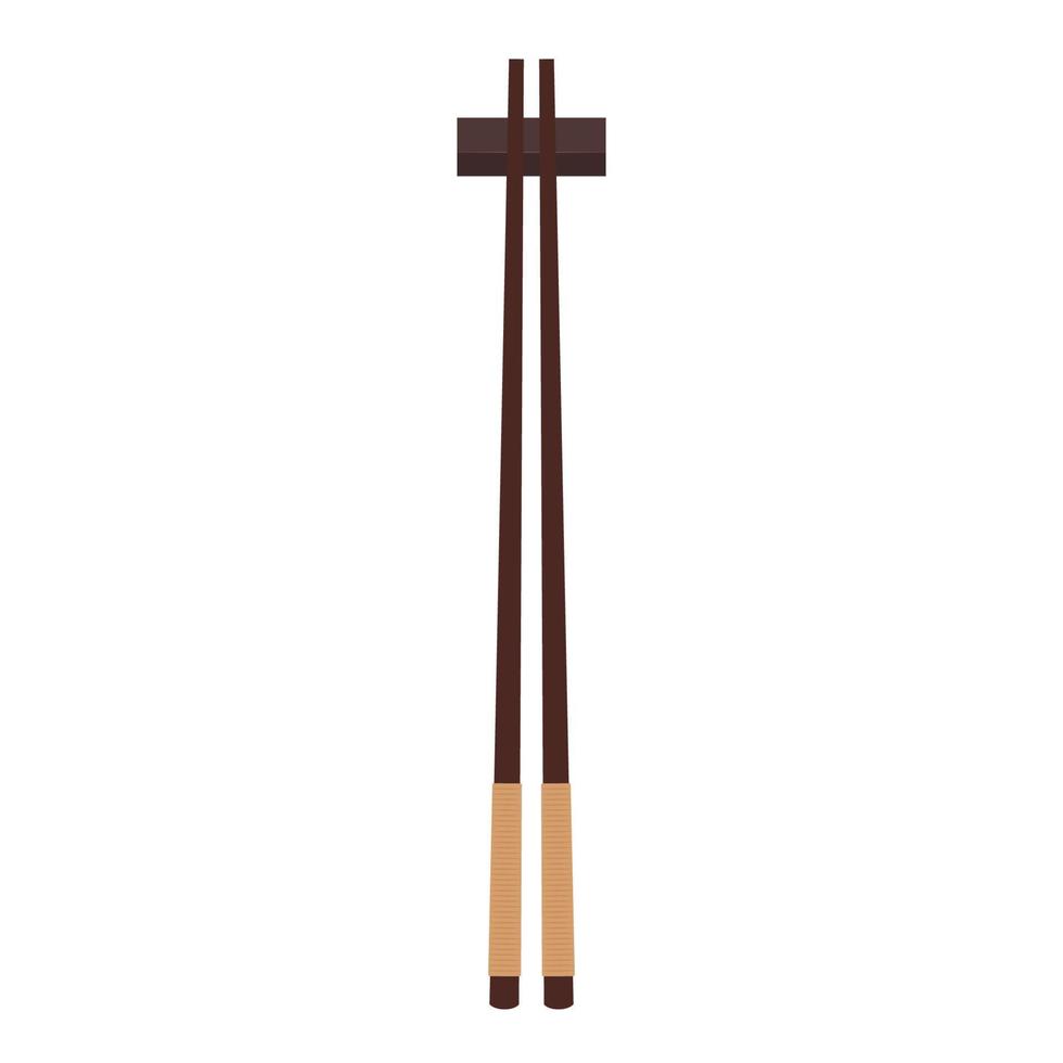 Chopsticks vector. chopsticks white background. wallpaper. free space for text. copy space. vector