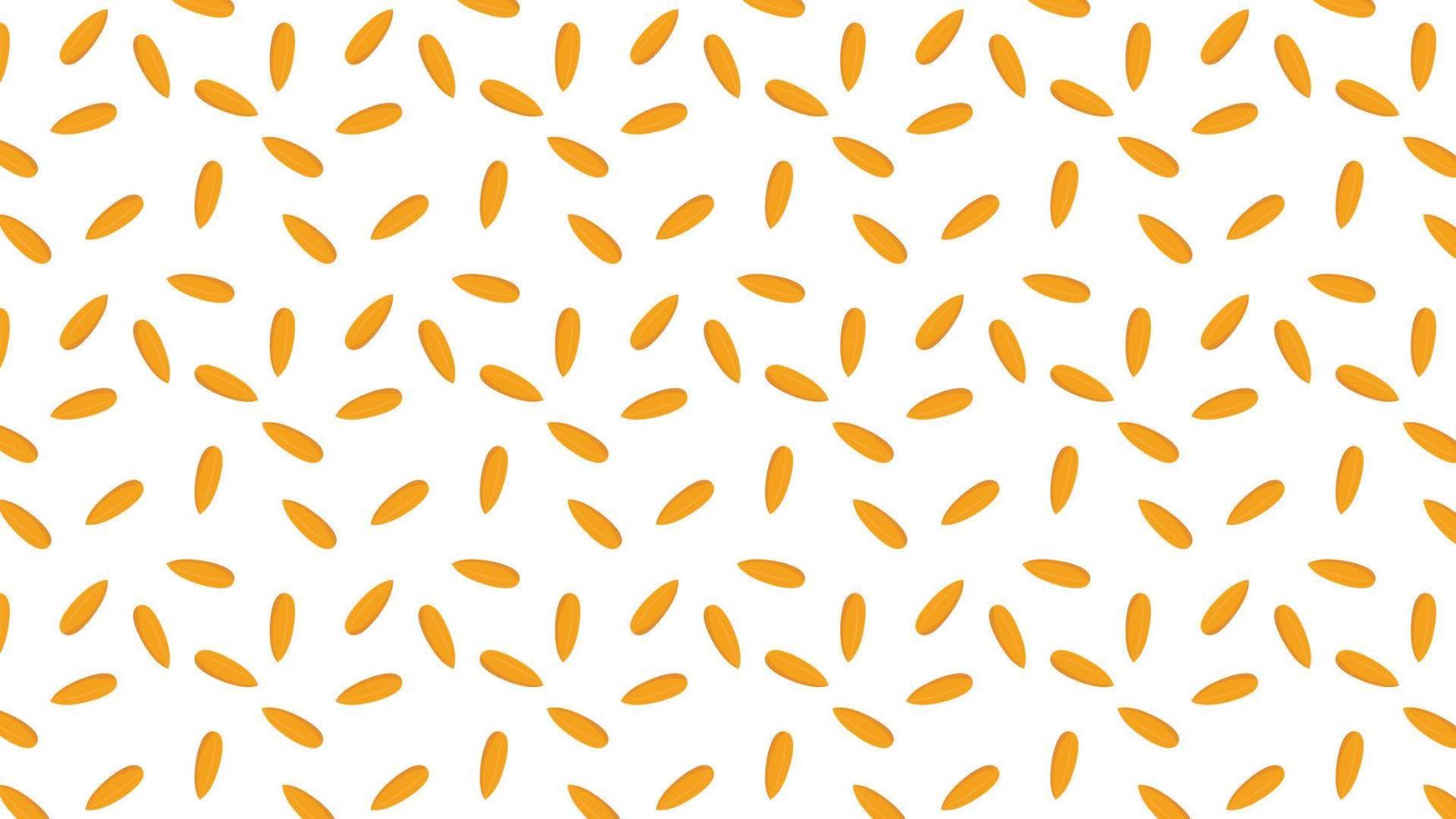 Wheat pattern wallpaper. oat symbol. Paddy pattern. Rice sign. Rice pattern wallpaper. vector