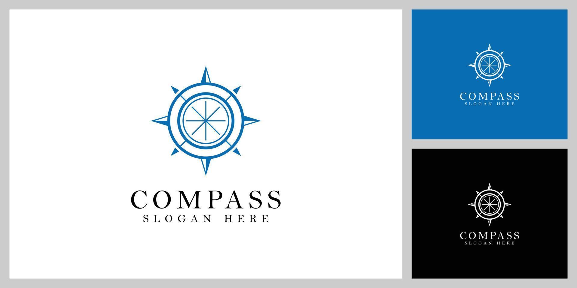 Compass Logo Template vector designs