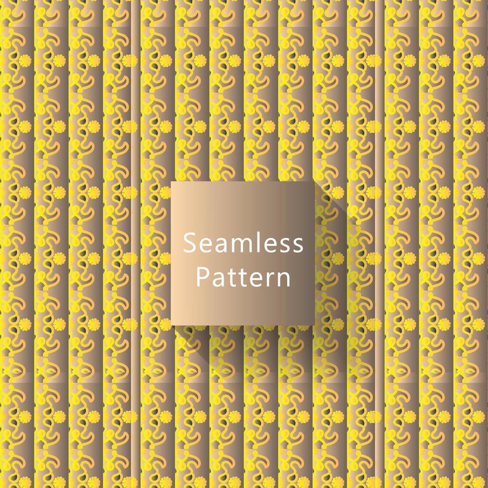 Geometric seamless pattern with textures vector